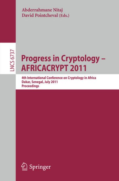 Bild von Progress in Cryptology -- AFRICACRYPT 2011 von Abderrahmane (Hrsg.) Nitaj