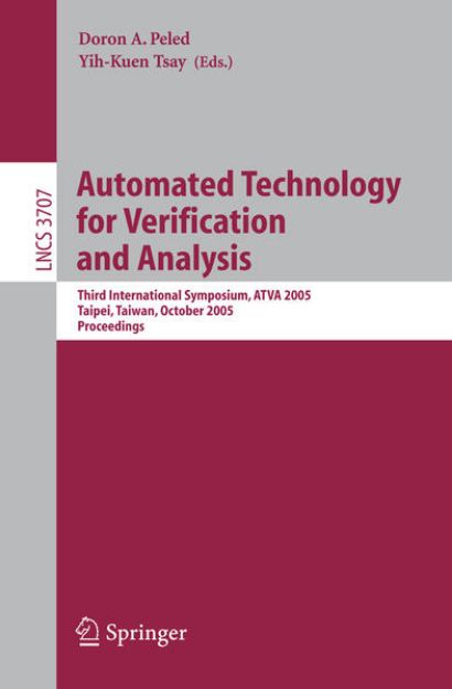 Bild von Automated Technology for Verification and Analysis von Doron A. (Hrsg.) Peled