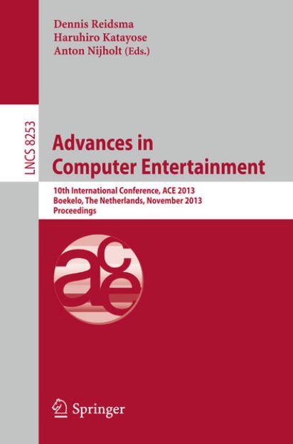 Bild von Advances in Computer Entertainment von Dennis (Hrsg.) Reidsma