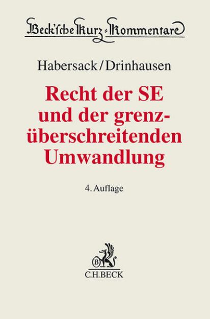 Bild von Recht der SE und Recht der grenzüberschreitenden Umwandlung von Mathias (Hrsg.) Habersack