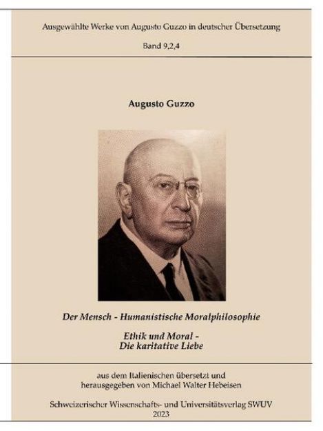 Bild zu Humanistische Moralphilosophie von Augusto Guzzo