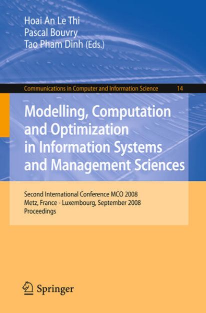 Bild von Modelling, Computation and Optimization in Information Systems and Management Sciences von Le Thi (Hrsg.) Hoai An