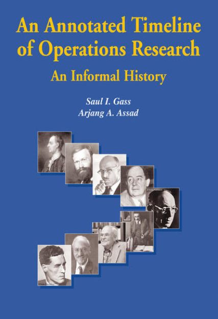 Bild von An Annotated Timeline of Operations Research von Saul I. Gass