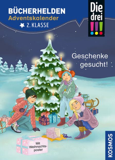 Bild von Die drei !!!, Bücherhelden 2. Klasse, Adventskalender, Geschenke gesucht! von Anne Scheller