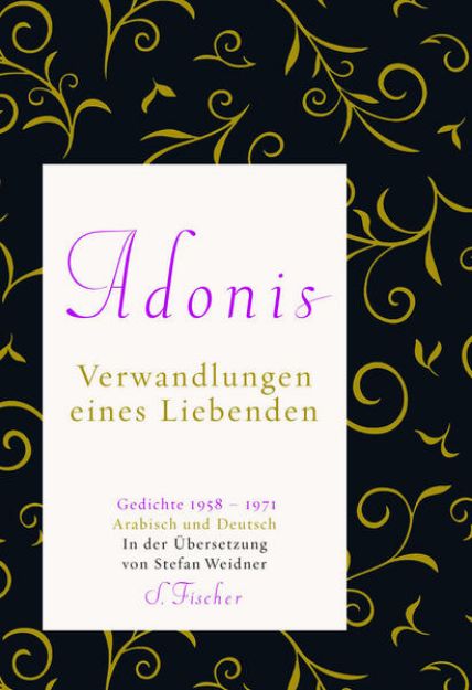 Bild von Verwandlungen eines Liebenden von Adonis