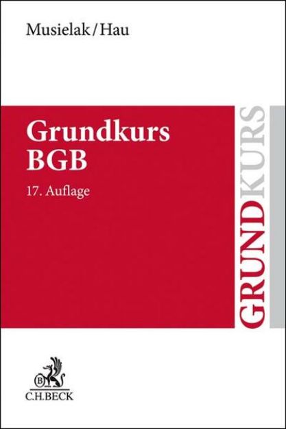 Bild von Grundkurs BGB von Hans-Joachim Musielak