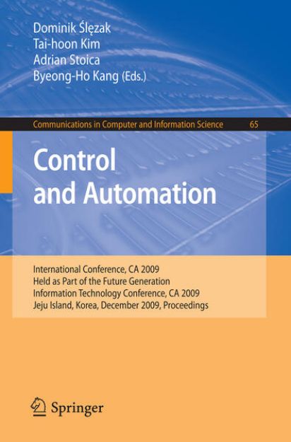 Bild von Control and Automation von Dominik (Hrsg.) Slezak