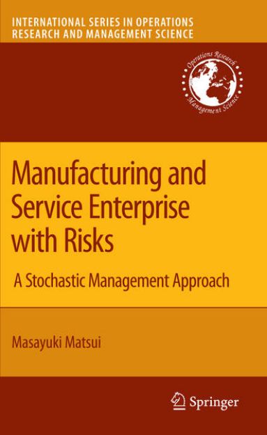 Bild von Manufacturing and Service Enterprise with Risks von Masayuki Matsui