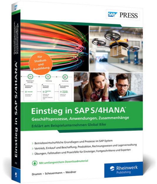 Bild zu Einstieg in SAP S/4HANA von Christian Drumm