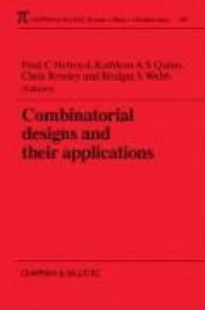 Bild von Combinatorial Designs and their Applications von Kathleen Quinn