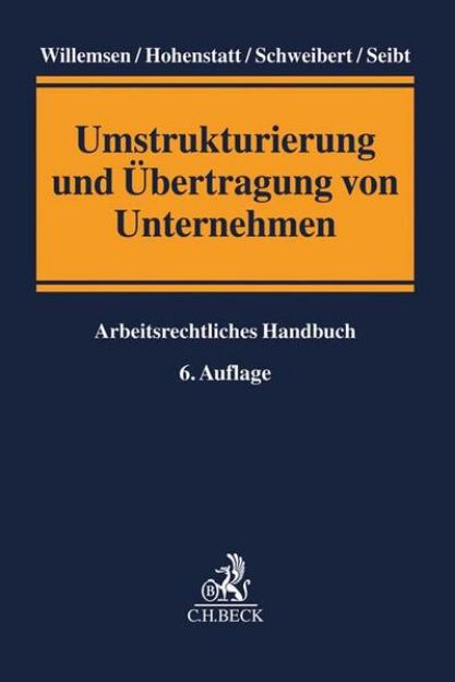 Bild zu Umstrukturierung und Übertragung von Unternehmen von Klaus-Stefan (Hrsg.) Hohenstatt