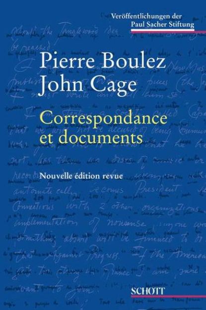 Bild von Correspondance et Documents von Pierre Boulez