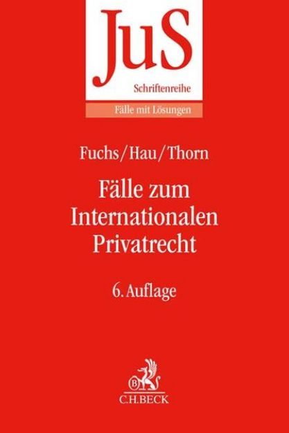 Bild von Fälle zum Internationalen Privatrecht von Angelika Fuchs