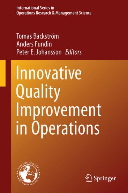 Bild von Innovative Quality Improvements in Operations von Tomas (Hrsg.) Backström