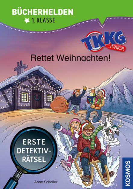 Bild zu TKKG Junior, Bücherhelden 1. Klasse, Rettet Weihnachten! von Anne Scheller