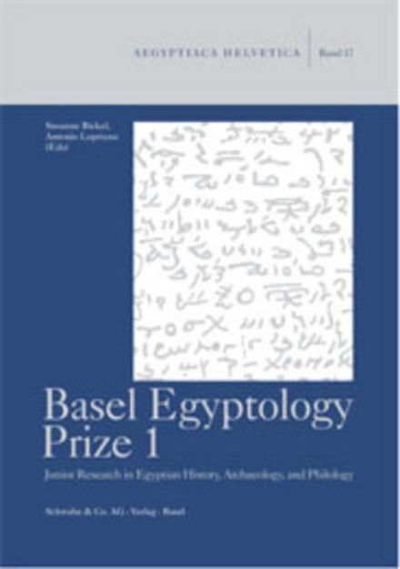 Bild von Basel Egyptology Prize 1 von Susanne (Hrsg.) Bickel