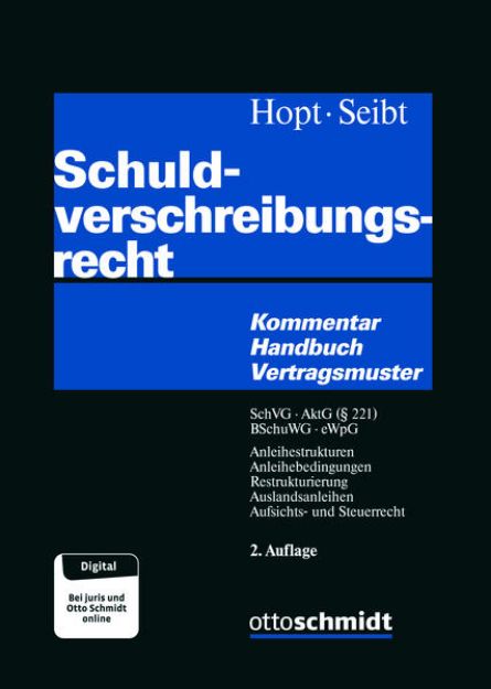 Bild von Schuldverschreibungsrecht von Klaus J. (Hrsg.) Hopt