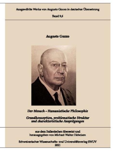 Bild von Humanistische Philosophie von Augusto Guzzo