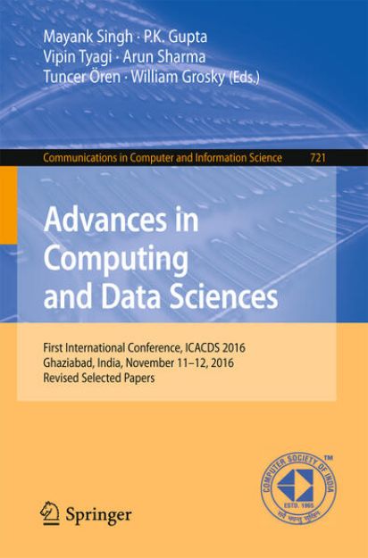 Bild zu Advances in Computing and Data Sciences von Mayank (Hrsg.) Singh