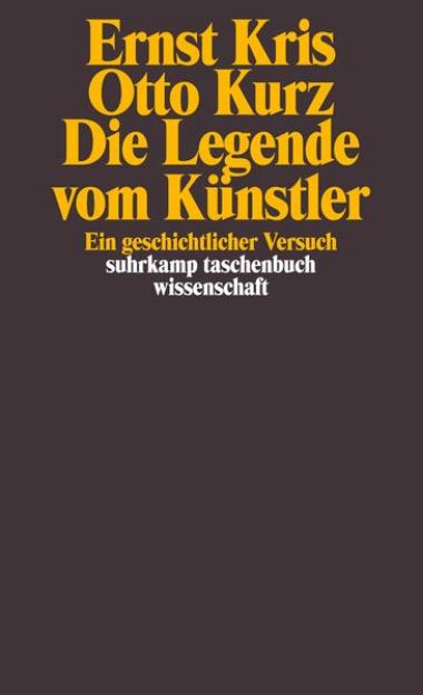 Bild von Die Legende vom Künstler von Ernst Kris