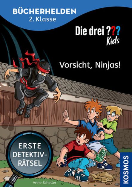 Bild von Die drei ??? Kids, Bücherhelden 2. Klasse, Vorsicht, Ninjas! von Anne Scheller