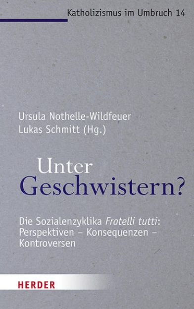 Bild von Unter Geschwistern? von Ursula (Hrsg.) Nothelle-Wildfeuer