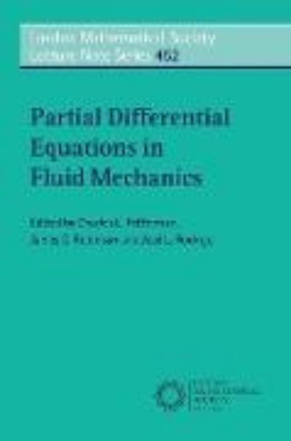 Bild von Partial Differential Equations in Fluid Mechanics von Charles L. (Hrsg.) Fefferman