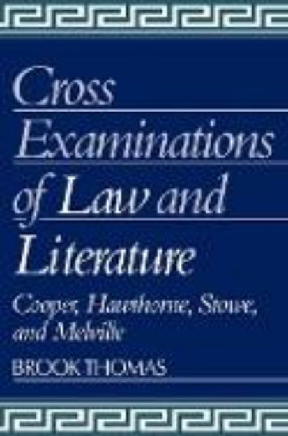 Bild zu Cross-Examinations of Law and Literature von Brook Thomas