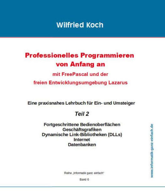 Bild von Professionelles Programmieren von Anfang an (Teil 2) von Wilfried Koch