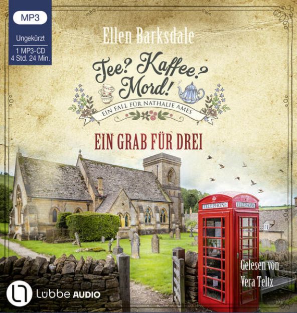 Bild zu Tee? Kaffee? Mord! - Ein Grab für drei von Ellen Barksdale