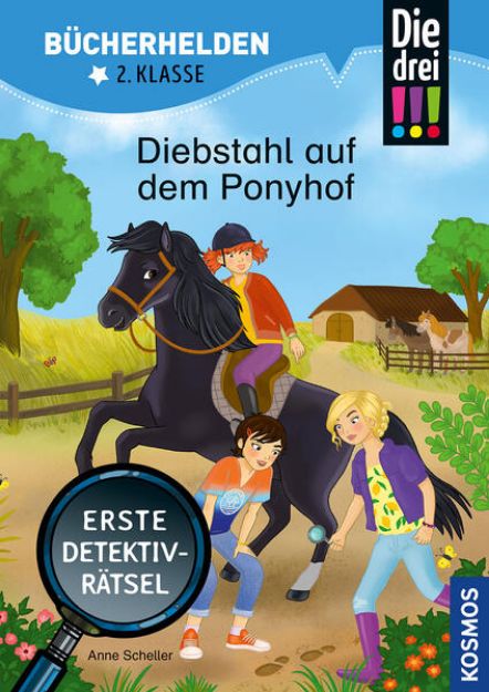 Bild zu Die drei !!!, Bücherhelden 2. Klasse, Diebstahl auf dem Ponyhof von Anne Scheller