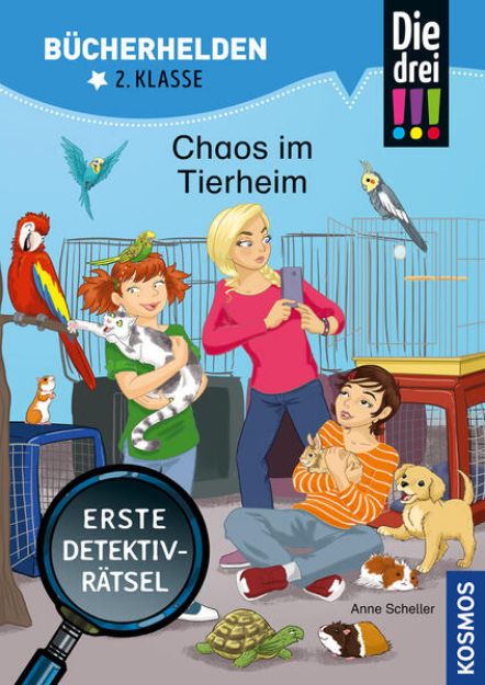 Bild von Die drei !!!, Bücherhelden 2. Klasse, Chaos im Tierheim von Anne Scheller