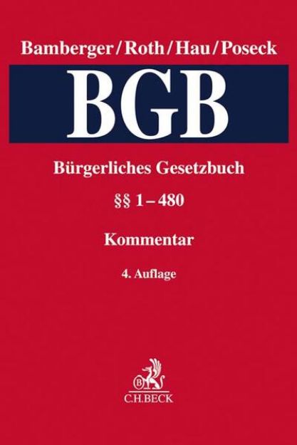 Bild zu Bürgerliches Gesetzbuch Band 1: §§ 1-480 von Heinz Georg (Hrsg.) Bamberger