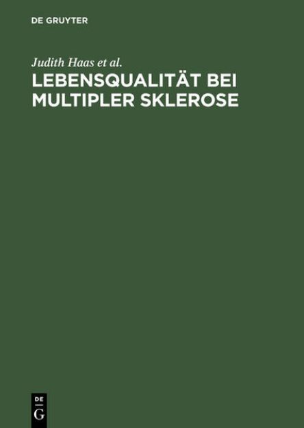 Bild von Lebensqualität bei Multipler Sklerose von Judith Haas