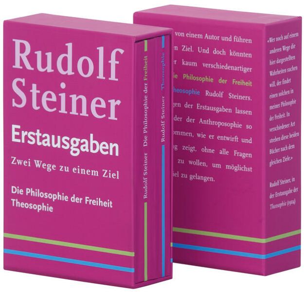 Bild von Zwei Wege zu einem Ziel: Die Philosophie der Freiheit (1894); Theosophie (1904) von Rudolf Steiner