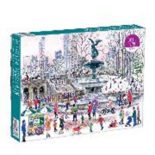 Bild von Michael Storrings Bethesda Fountain 1000 Piece Puzzle von Galison (Geschaffen)