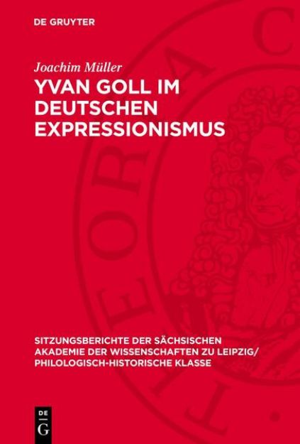 Bild von Yvan Goll im Deutschen Expressionismus von Joachim Müller