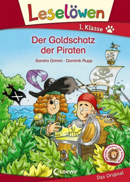 Bild von Leselöwen 1. Klasse - Der Goldschatz der Piraten von Sandra Grimm