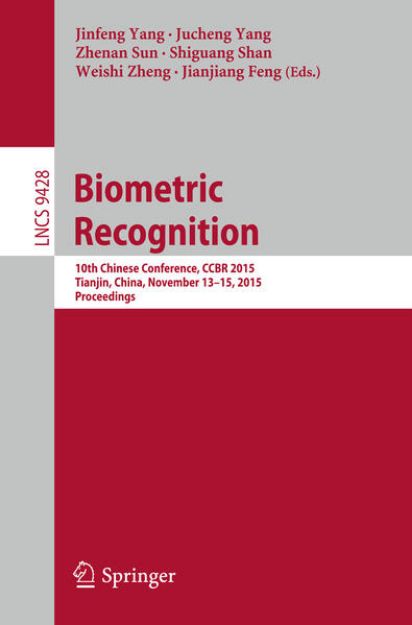 Bild von Biometric Recognition von Jinfeng (Hrsg.) Yang