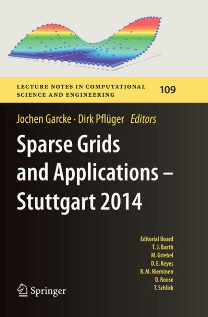 Bild von Sparse Grids and Applications - Stuttgart 2014 von Jochen (Hrsg.) Garcke