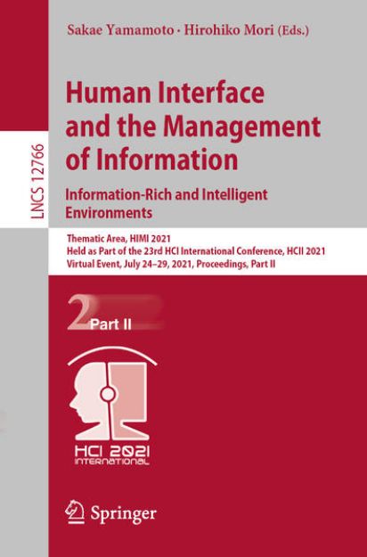 Bild von Human Interface and the Management of Information. Information-Rich and Intelligent Environments von Hirohiko (Hrsg.) Mori