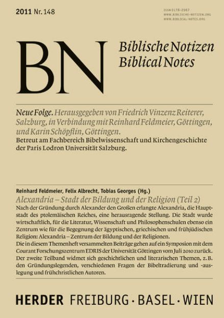 Bild von Alexandria - Stadt der Bildung und der Religion (Teil 2) von Friedrich Vinzenz (Hrsg.) Reiterer