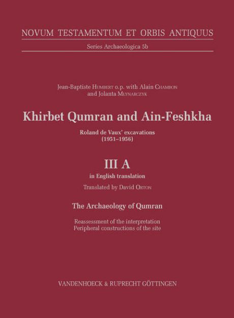 Bild von Khirbet Qumran and Ain-Feshkha III A (in English translation) von Jean-Baptiste Humbert