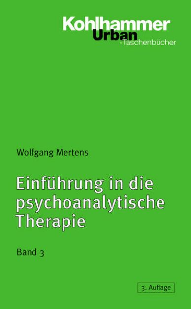 Bild von Bd. 3: Einführung in die psychoanalytische Therapie - Einführung in die psychoanalytische Therapie