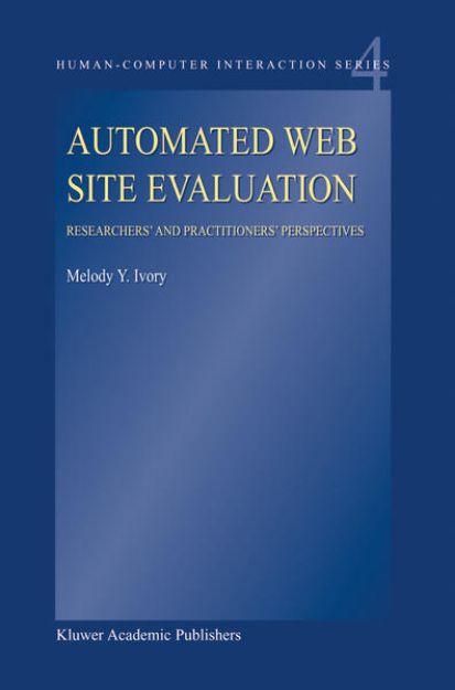 Bild von Automated Web Site Evaluation von M.Y. Ivory