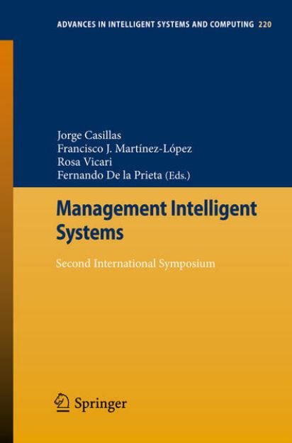 Bild von Management Intelligent Systems von Jorge (Hrsg.) Casillas