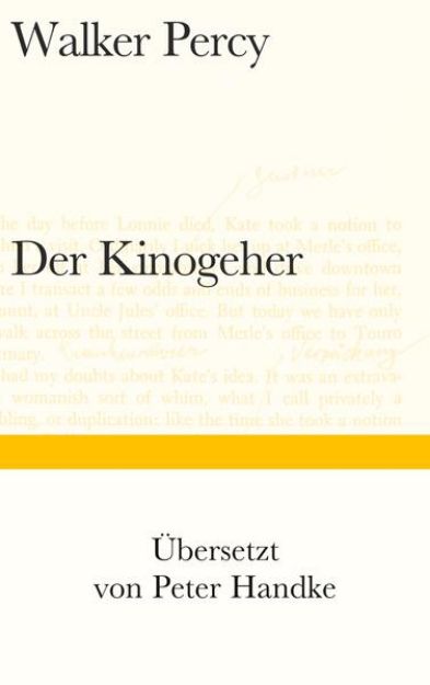 Bild zu Der Kinogeher von Walker Percy