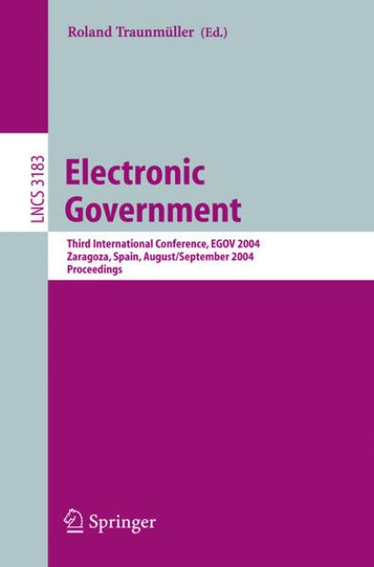 Bild von Electronic Government von Roland (Hrsg.) Traunmüller