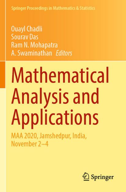 Bild von Mathematical Analysis and Applications von Ouayl (Hrsg.) Chadli