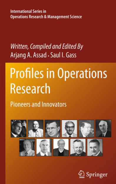 Bild von Profiles in Operations Research von Saul I. (Hrsg.) Gass